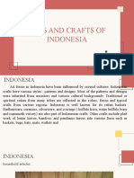 Arts and Crafts of Indonesia