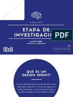 1.0 Design Sprint Boot Camp - Investigación