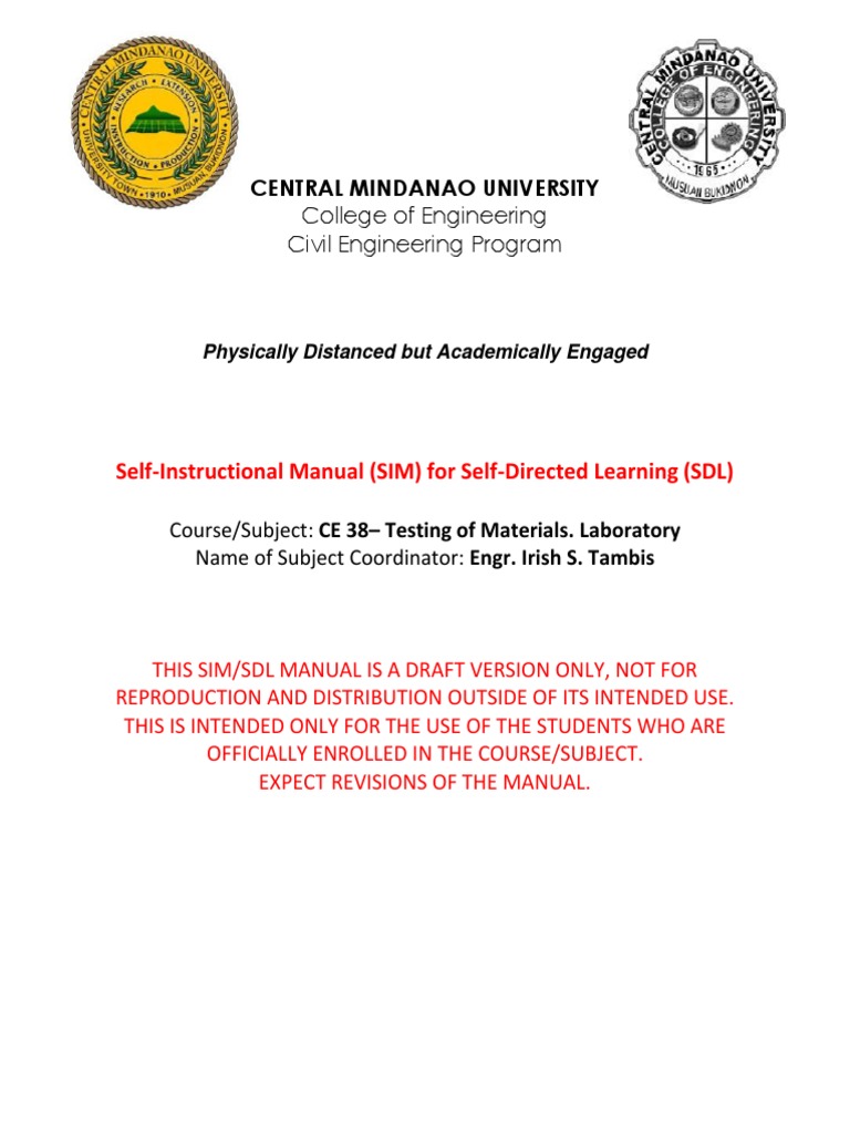 General Laboratory Instructions PDF Concrete Laboratories