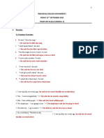 A. Practices 1) - Grammar Exercises:: Individual English Assignments Friday 25 September 2020 PAGES ON 19,20,21 (MODUL 1)