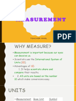 Science Lesson- Measurements