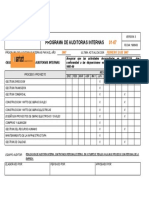 Formato Programa Auditoria Interna