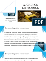 Grupos Literarios