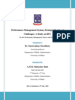 Performance Management System, Strategic Model and Challenges: A Study On KFC