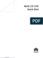 B618 Lte Cpe Quick Start: Downloaded From Manuals Search Engine