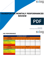 Performance Review Mar - Apr 2018 SELOG