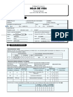 Hoja de Vida Formato Único