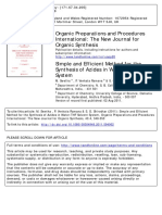Organic Preparations and Procedures International: The New Journal For Organic Synthesis