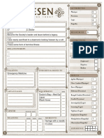 Vaesen Character Sheet Fillable Karl Taaltinen