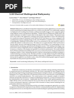 UAV-Derived Multispectral Bathymetry