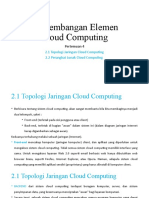 Pengembangan Elemen Cloud Computing