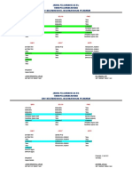 Jadwal Pelajaran Kelas Vi