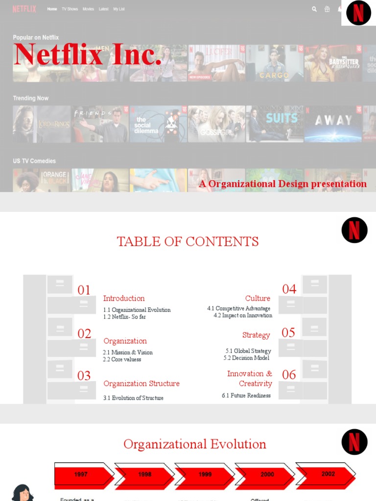 Netflix Organization PDF Netflix Innovation