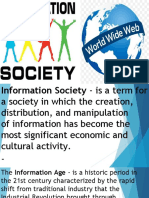The Information Society and The Social Media