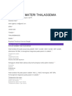 Post Test Materi Thalassemia