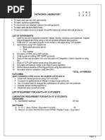 CS8581 Networks Lab Manual