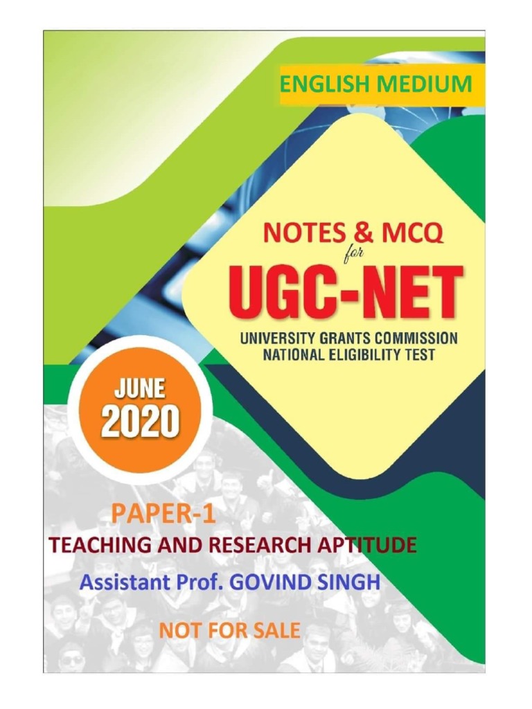 ugc net english paper 1 book