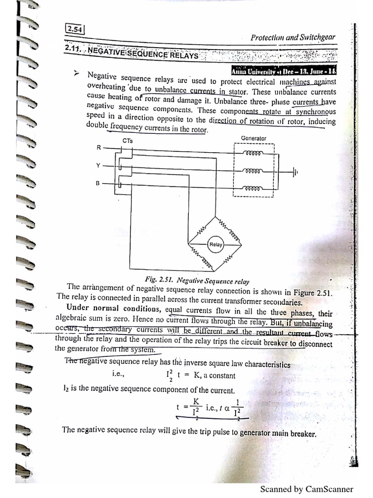 Negative Sequence Relay PDF