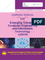 Emerging Trends in Computer Engineering - Information Technology