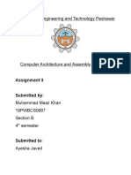 University of Engineering and Technology Peshawar: Assignment 3