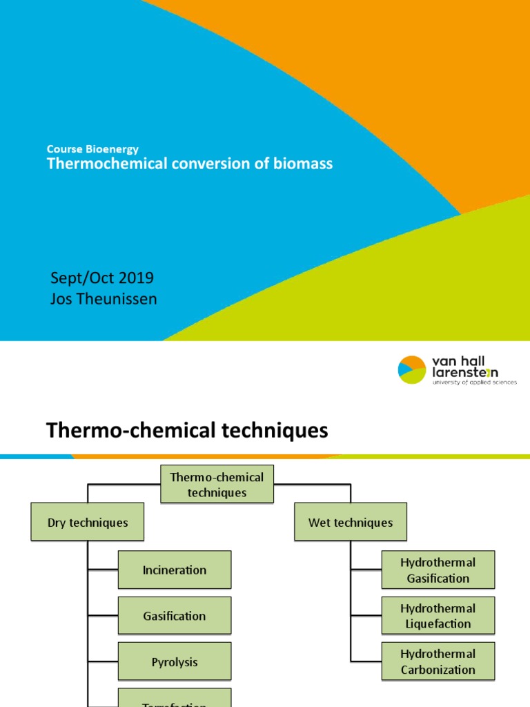 Thermochemical Biomass Conversion Overview | PDF | Gasification | Pyrolysis