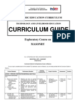 Curriculum Guide: K To 12 Basic Education Curriculum