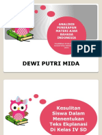 Bahasa Indonesia-Dewi Putri Mida