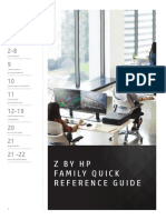 Z by HP Family Quick Reference Guide