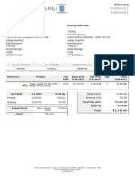 Delivery Address Billing Address: Invoice Number Invoice Date Order Reference Order Date