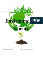 Environmental Science Front Page