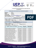 Registro de Estudiantes Participacion Estudiantil 2019 - 2020