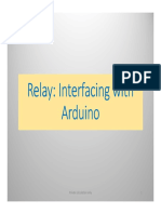 MAR Relay Module Interfacing and Programming