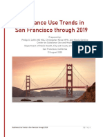 Substance Use Trends in San Francisco Through 2019 1