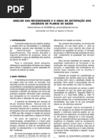 ANÁLISE DAS NECESSIDADES E O GRAU DE SATISFAÇÃO DOS USUÁRIOS DE PLANOS DE SAÚDE