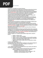 A RETENIR SUR LE TARIF DOUANIER