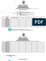 Tablet SN Per Section and Adviser