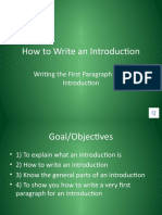 How To Write An Introduction With Voice