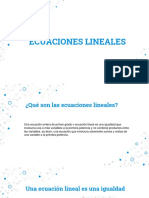 Ecuaciones Lineales