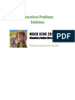 Theoretical Problems Solutions: Mock Icho 2021