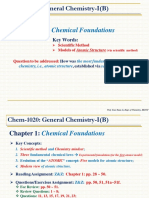 Chem 1020 - Chapt. 1 - Chemical Foundations