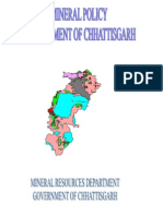 Mineral Policy - Chattisgarh