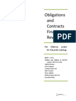 Obligations and Contracts Reviewer 5 PDF Free