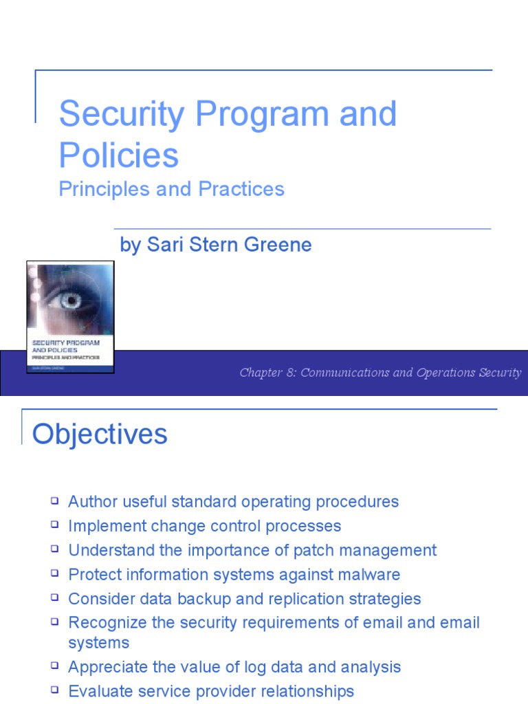 Security Program and Policies | PDF | Ransomware | Malware