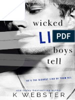 Wicked Lies Boys - K. Webster