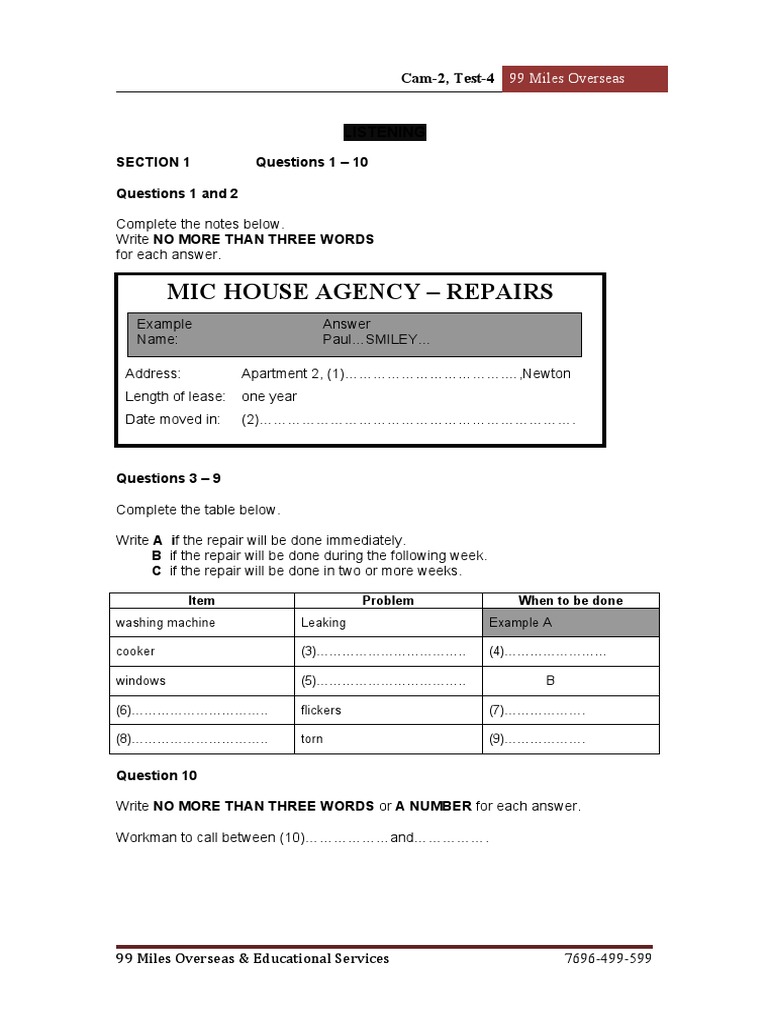 99 Miles Overseas & Educat 99 Miles Overseas & Educat Mic House Agency