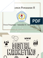 Managing Online Atau Digital Marketing (Market Place)