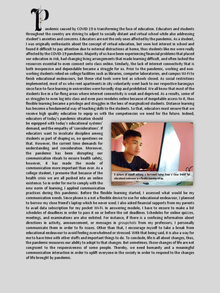 COVID-19's Impact on Student Learning | PDF | Educational Technology ...