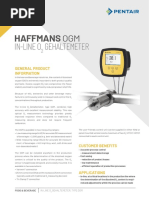 Haffmans In-Line Optical O2 Meter ENGLISH