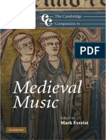 The Cambridge Companion To Medieval Music