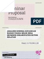 Seminar Proposal: Dosen Pembimbing